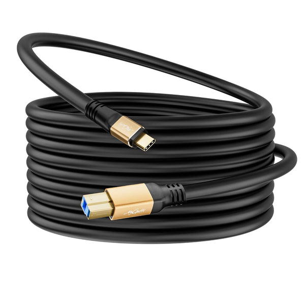Mygatti Extra Long USB 3.0 C to USB B Cable 20FT, 5Gbps High