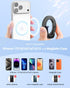 SUPERONE 360 17 16 15 14 13 12, Magnetic Phone Ring for MagSafe, Rotation Magnetic Phone Grip Ring Holder