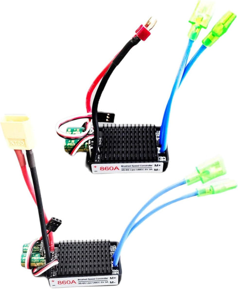 Generic 860A 12V-24V XT60) RC ESC Replacement Waterproof High ESC for RC Boat - (Color: