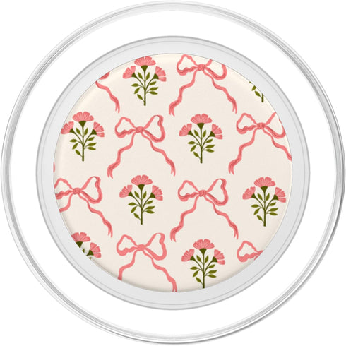 PopSockets Floral Bow Phone Grip Coquette Bloom PopGrip for MagSafe