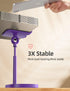 LISEN Dark Purple Cell Phone Stand, Desktop Accessories fits iPhone 14 Stand for Desk, All Mobile Phones, iPad, Tablet