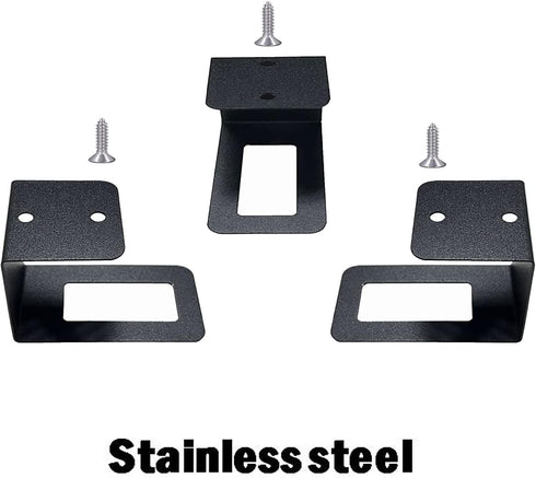 AUXPhome (3) Laptop Holder Under Desk Laptop Mount Organizer Rack Storage Shelf, Add On Under Table Laptops, Keyboard