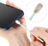 Frienda Anti Dust Plug Metal Phone Dust Plug for iPhone 11/11 Pro/12 Series with Cleaning Brush Kit