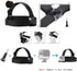 Action Camera Head Mount Strap Wearing Head Belt Compatible with Gopro Hero 12 11 10 9 8 7 6 5/AKASO EK7000 Brave 4 Brave 7 LE/Dragon Touch/Apexcam/Surfola/Xilecam/WOLFANG Action Camera