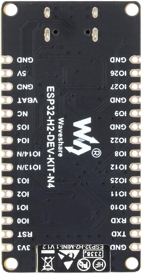 Waveshare ESP32-H2 Microcontroller Development Board, Integrated Bluetooth 5 and IEEE 802.15.4, 96MHz Processor