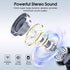 MOYAWSDGN 5.4 120H Playtime,IPX7 Headset Wireless Earbuds, Bluetooth Headphones Ear Buds With Bass Stereo Sound Noise