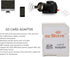 Qiilu Adapter for Camera Eye Abs Tf to Connect Up to 3 Devices, Plug and Play for Phone Tablet