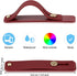 Weewooday 6 Pieces Phone Grip Holder Cell Phone Grip Strap Telescopic Finger Strap Stand Universal Finger Kickstand