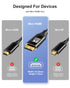 8K 1.5Feet/0.5m, 48Gbps 8K@60Hz, 4K@120Hz Mini HDMI to HDMI Adapter Ultra High Speed Bidirectional Transmission, Female