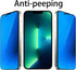 2 PCS Anti-Blue Privacy Tempered Glass Screen Protector for iPhone 14 Plus/iPhone 13 Pro Max, 6.7 inch Anti-Scratch