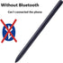 Galaxy Tab S7 Stylus Pen Replacement for Samsung Galaxy Tab S7, S7+, S7 FE, S8, S8+, S8 Ultra + Tips/Nibs (Black)