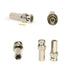ENS BNC Male Twist-On Connector, Coax RG 59 Connector, 50 PCs