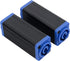 GELRHONR ZAC3MM-1 AC Powercon Coupler, LED Power Connector, Stage Lighting Power Extension Connector - Blue 20A (1 Pack)