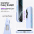 ORNARTO 16 6.3", 3 Compatible with iPhone Pro Case Slim Liquid Silicone Layers Soft Gel Rubber Shockproof Protective