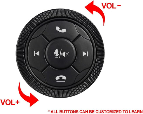 JOYING Latest Universal Steering Wheel Control Watch Band Style with Backlight Buttons for Android Car Stereo DVD