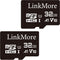 LinkMore XV11 32GB (2 Pack) MicroSD Flash Memory Card, Micro SDHC Card, A1,