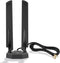 Eightwood WiFi 7 Antenna Tri-Band 6GHz 5GHz 2.4GHz RP-SMA Antenna with Magnetic Base