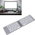PUSOKEI Foldable Keyboard, Portable BT3.0 Fast Typing Silent Mini Keyboard with 120mAh Battery
