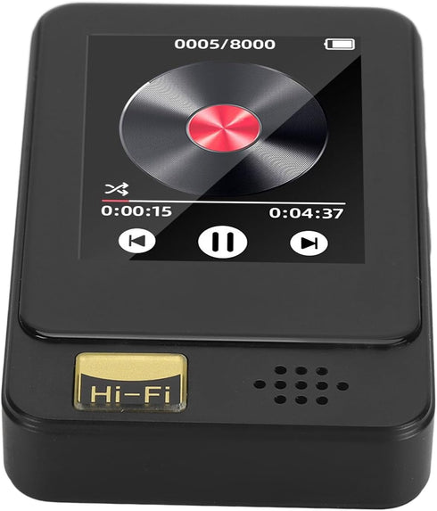 MP3 Player with Bluetooth 5.0, HiFi Lossless Sound MP3 Spotify Player, 1.77 Inch Streaming MP3 MP4 Player with FM,