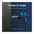 SYILJVAFV Shell-Grey,1.5m) Digital Optical Fiber Cable Toslink SPDIF Audio Cable for Amplifiers, Media Players