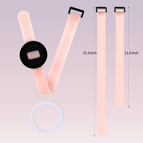 Magnetic Phone Strap for Bottles Stanley Cups - Magnetic Holder with 2 Adjustable Straps for Gym, Shopping