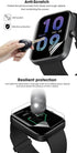 5Pcs Hydrogel Screen Protector for Amazfit Active - 1.75" Smartwatch Soft HD Clear TPU Film, Easy Installation