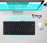 Arabic Keyboard, Wired Mini Portable Keyboard, USB Interface for Desktop Computer, 78 Keys, Ultra-Thin Mini Industrial