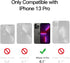 Vooii iPhone 13 Pro Case, Pink Translucent Matte, Shockproof & MagSafe Compatible, Protective Cover for 6.1" iPhone 13