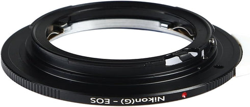 K&F Concept Nikon to EF Lens Adapter for Nikon G (D-Type) Lens to EOS EF Camera, Compatible with Rebel T3, T3i, T4i,