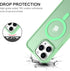 BENTOBEN iPhone 15 Pro Max Case, Slim Shockproof Green Magnetic Cover, Translucent Matte, Compatible with MagSafe 6.7"