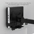 HumanCentric Thin Client Mount Bracket for Mini PC or Computer, VESA Monitor Arm, Pole, Under Desk, or Surface