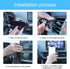 Adjustable Durable Gravity Phone Holder Mount for Car Air Vent, Compatible with 4-7" Mobile Phones, Most Cars (Silver)