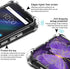 FollmeAir for Samsung Galaxy A10E Case, Slim Flexible TPU for Girls Women, Purple Butterfly Airbag Bumper Cover