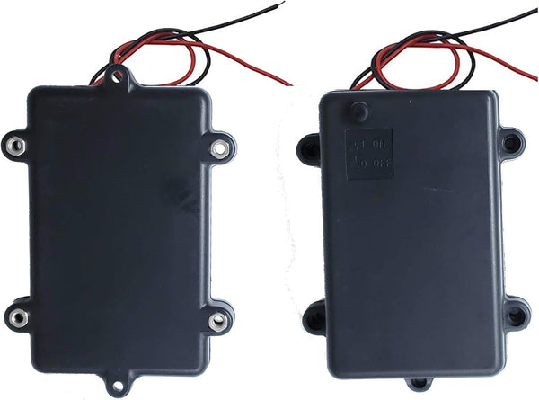 AMX3d Low Voltage Power Solutions: Water Resistant Battery Holders 3AA Battery Cases with