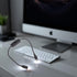 GANPUB Black Micro USB Extension Cord with On Female to Male Extension Cable Switch for and Other Micro USB Powered