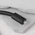 1/4'' Flexible Bracket Twist Mount Base Bracket for Crib Surveillance Camera Remote Care Device, Black