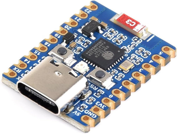 ESP32 Development Board ESP32-C6, Mini Board, Dual Processors, 2.4GHz WiFi 6 & Bluetooth 5