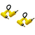 RCA Audio Cable Gold-Plated Elbow RCA line Lotus Male and Male Extension