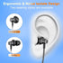 AIYIBEN 100 (Y10) Neckband Bluetooth Headphone with LED Power, Neckband Headphones Hours Playtime, in-Ear Bluetooth
