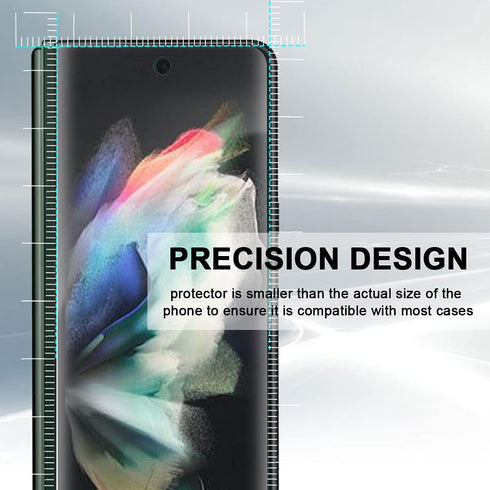 (3 Sets) Full Coverage Protector, Anti-Scratch, High Definition Edge to Edge HD for Samsung Galaxy Z Fold 3 5G
