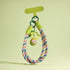 7mm Dopamine Vibes Universal Wrist Strap - Korean-Style Short Phone Lanyard with Cute Green Durain Charm, Rope, Trendy