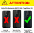Military Grade Drop Impact Case for Motorola Moto E5, Moto G6 Play 5.7 Inch with Metal Rotating Ring Kickstand Holder,