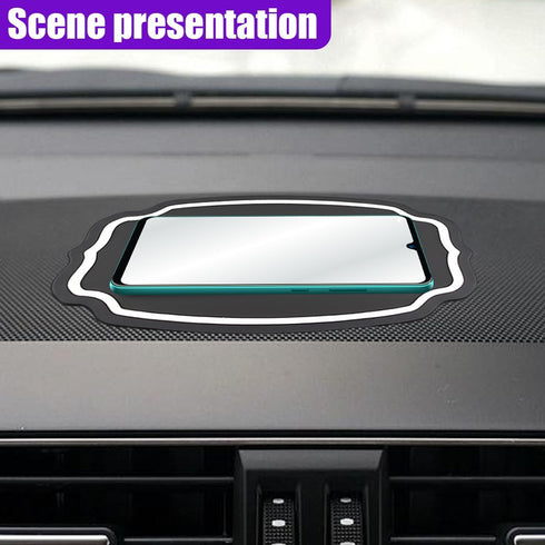 Deaelf (26CM-10.2IN) Car Dashboard Non Slip Mat, Multifunctional Auto Dash Sticky Adhesive Pad, Universal Vehicle Cell