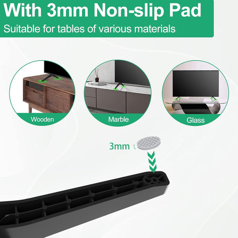 60UJ6050 60UK6090 60UM6900 60UN7300 65UJ6300 65UK6090 65UM6900 65UM7300PUA 65UN6950 TV Stand for LG TV Legs, TV Stand