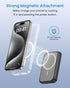 Ultra-Slim Magnetic Power Bank 10000mAh Wireless Portable Phone Charger, 20W USB C Fast Charging for iPhone 15/14/13/12