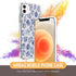 DAIZAG iPhone 11 Case, Cute Blue Seashell, Four Corner Airbag Transparent Soft Clear Phone Case for Girls & Women