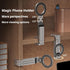 Generic Magnetic Mobile Phone Tripod Stand, Portable Folding Design Phone Holder, Compatible with iPhone/Android