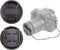 52MM Snap-On Front Lens Cap Cover for Canon, Nikon, Sony, Pentax All DSLR Lenses