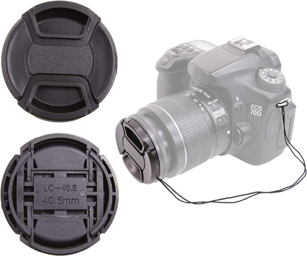 CamDesign 58MM Snap-On Front Lens Cap Cover Compatible with Canon, Nikon, Sony, Pentax