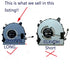 CPU Cooling Fan for Dell Inspiron 13 7391 2-in1 I7391-7520BLK I7391-5537SLV Series Laptop Cooler 0HYPYN